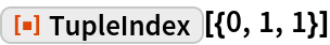 TupleIndex | Wolfram Function Repository