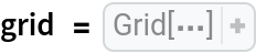 grid  = Grid[
Prepend[{{"first", 1, 2, 3}, {"second", 11, 5, 6}, {"third", 111, 8, 9}, {"fourth", 1111, 10, 11}}, {"name", "a", "b", "c"}], Background -> {None, {
Lighter[Yellow, 0.9], {White, 
Lighter[
Blend[{Blue, Green}], 0.8]}}}, Dividers -> {{
Darker[Gray, 0.6], {
Lighter[Gray, 0.5]}, 
Darker[Gray, 0.6]}, {
Darker[Gray, 0.6], 
Darker[Gray, 0.6], {False}, 
Darker[Gray, 0.6]}}, Alignment -> {{Left, Right, {Left}}}, ItemSize -> {{10, 5, 3, 3}}, Frame -> Darker[Gray, 0.6], ItemStyle -> 14, Spacings -> {Automatic, 0.8}]