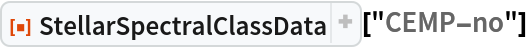 ResourceFunction["StellarSpectralClassData"]["CEMP-no"]