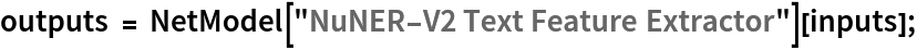 outputs = NetModel["NuNER-V2 Text Feature Extractor"][inputs];