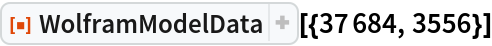 ResourceFunction["WolframModelData"][{37684, 3556}]