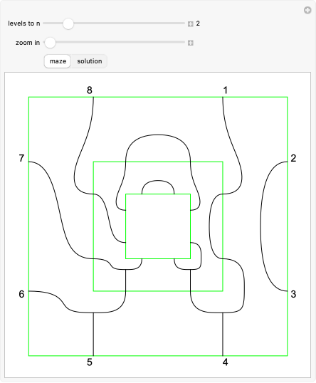 Fractal Maze | Wolfram Demonstrations Project