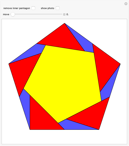 Freese's Dissection of a Regular Pentagon into Two Smaller Ones