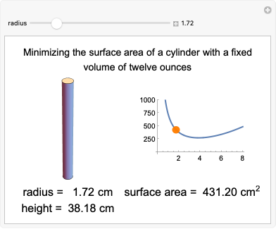 Cylinder Surface Area Diameter Finding The Volume And Surface Area Of