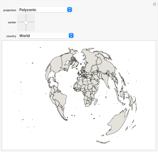 Projection From World Core Wolfram Demonstrations Project