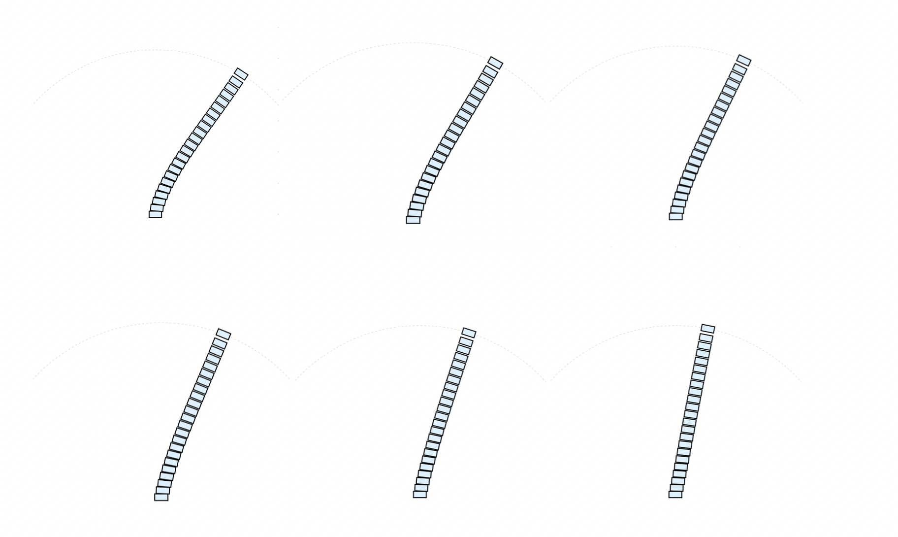 Range of Motion during Disk Desiccation and Spinal Arthrodesis Using Lagrangian Mechanics