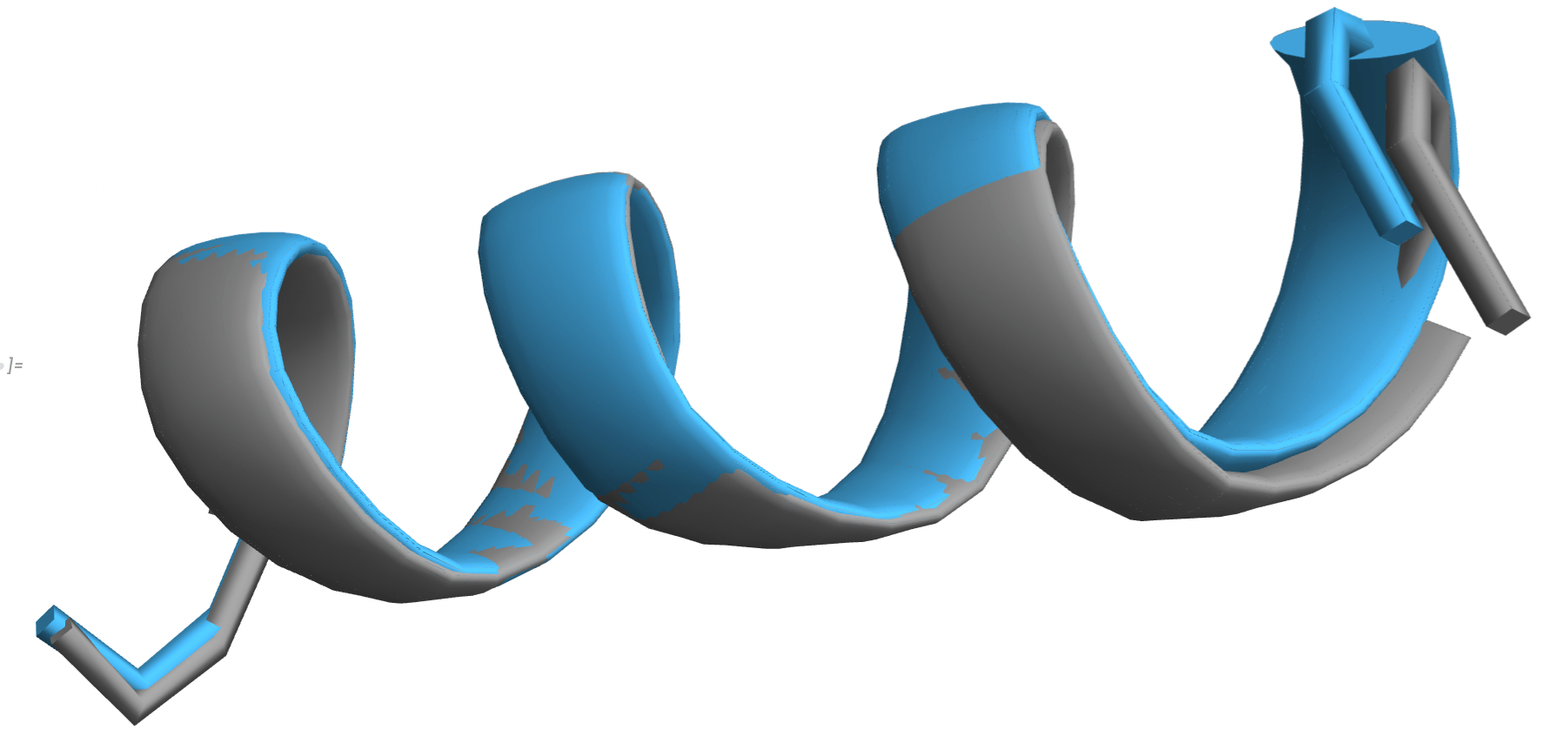 Analysing Geometrical Effects of Mutations on Alpha Helices