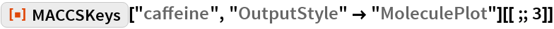 MACCSKeys | Wolfram Function Repository