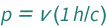 QuantityVariable["p", "Momentum"] == Quantity[1, "PlanckConstant"/"SpeedOfLight"]*QuantityVariable["ν", "Frequency"]