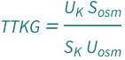 QuantityVariable["TTKG", "Unitless"] == (QuantityVariable[Subscript["S", "osm"], "Osmolality"]*QuantityVariable[Subscript["U", "K"], "Molarity"])/(QuantityVariable[Subscript["S", "K"], "Molarity"]*QuantityVariable[Subscript["U", "osm"], "Osmolality"])